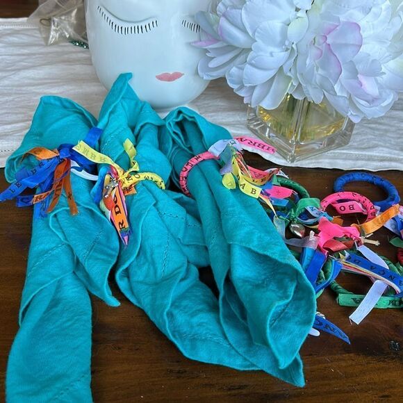 Napkins holders set of 9 handmade senhor do Bonfim - Picture 1 of 5